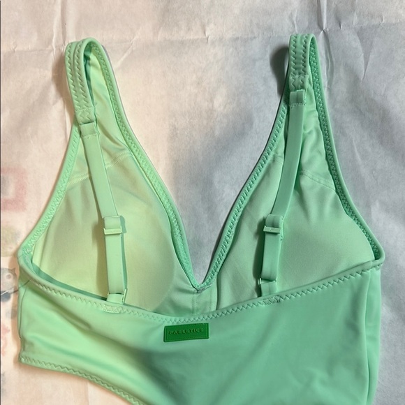 Fabletics Green One Piece Swimsuit - Picture 6 of 8
